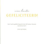 Vrolijke lente felicitatiekaart met gele narcissen 3