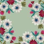  Vrolijke uitnodiging voor een fleurig verjaardagsfeestje Achterkant