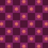 Vrolijke verjaardagskaart hoera blokjespatroon met sterren 2