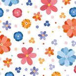 Vrolijke zomaar kaart met bloemen liefs 2