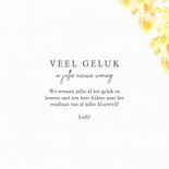 Waterverf felicitatiekaart voor een nieuwe woning 3