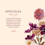 Wenskaart bloemen in de herfst 3