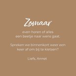 Wenskaart deren nieuwsgierige Struisvogel 3