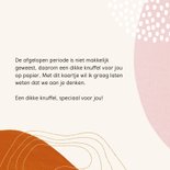 Wenskaart - dikke knuffel voor jou  3