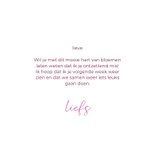 Wenskaart hart van rozen 3