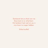 Wenskaart I'm glad you exist roze gestreept 3