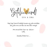 Wenskaart kleindochter echo olifant hartjes 3