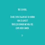 Wenskaart mag ik je kussen kussen... 3