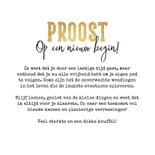 Wenskaart scheiding grappig sterkte nieuw begin proost 3