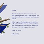 Wenskaart uil en eekhoorn zijn samen 3