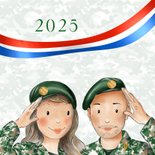 Wenskaart veteranendag 2
