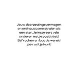 Wenskaart You Rock dear 3