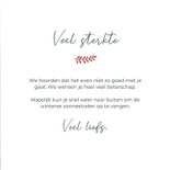  Winterse sterkte kaart met natuurfoto rozenbottel 3