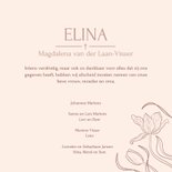 Zacht beige rouwkaart met stijlvolle tulpen 3