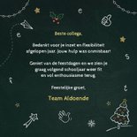 Zakelijke kerskaartt onwijs 2026 schoolbord  3