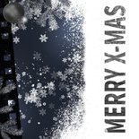 Zakelijke kerstkaart 35mm foto collage winter 2