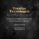 Zakelijke kerstkaart fotocollage fijne feestdagen bouw 2026 3