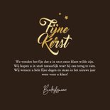 Zakelijke kerstkaart gnome kabouter fijne kerst goud logo 3