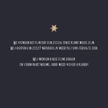 Zakelijke kerstkaart gouden sterren kerstboom 3