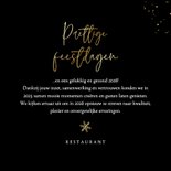 Zakelijke kerstkaart horeca fotocollage logo champagne 3