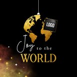 Zakelijke kerstkaart internationaal europees talen goud 2026 2