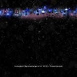 Zakelijke kerstkaart kerstboom en lantarens 2