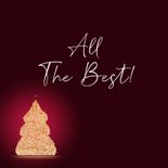 Zakelijke kerstkaart kerstboom vuurvonken 2