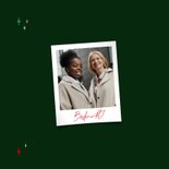 Zakelijke kerstkaart kleurrijke typografie bedankt sterren 2