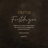 Zakelijke kerstkaart marmer wereldkaart 2026 3