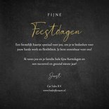 Zakelijke kerstkaart medewerker autovelg goud sterren 3