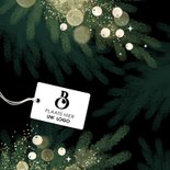 Zakelijke kerstkaart met logo en bedankt 2