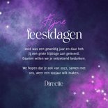 Zakelijke kerstkaart neon hart bedankt medewerkers sterretje 3
