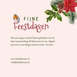 Zakelijke kerstkaart schotse hooglander roodborstjes 3