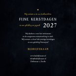 Zakelijke kerstkaart ster logo chique prettige feestdagen 3