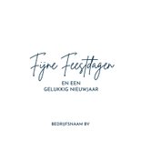 Zakelijke kerstkaart teksten en logo 3