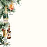 Zakelijke kerstkaart uitnodiging kerstborrel drankjes 2