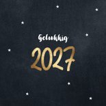 Zakelijke kerstkaart vrolijke teksten krijtbord 2