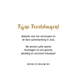 Zakelijke kerstkaart vrolijke teksten krijtbord 3