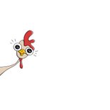 Zomaar just chicken in on you kaartje 2