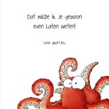 Zomaar kaart octopus - You're Inkredible 3