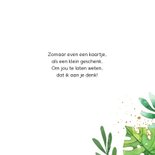 Zomaarkaart botanisch 3