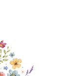 Zomaarkaart met bloemenhart 2