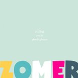 Zomer vakantie groeten trendy letters 3