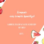 Zomerse groetjes tropisch fruit 3