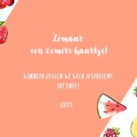 Zomerse groetjes tropisch fruit 3