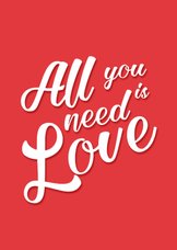 All you need is love - DH
