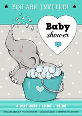 Babyshower olifant badje IH 