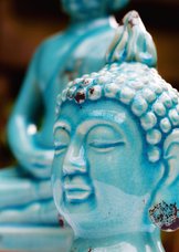 Blauwe buddha's - OT