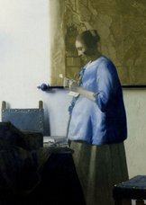 Brieflezende vrouw - J. Vermeer