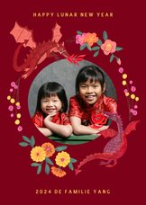 Chinees nieuwjaar jaar van de draak